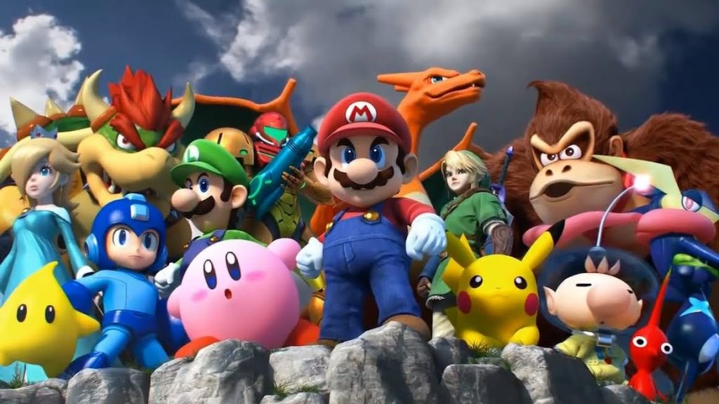 Super smash bros banner image