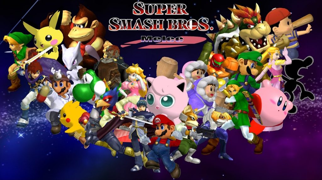 Super smash bros melee banner
