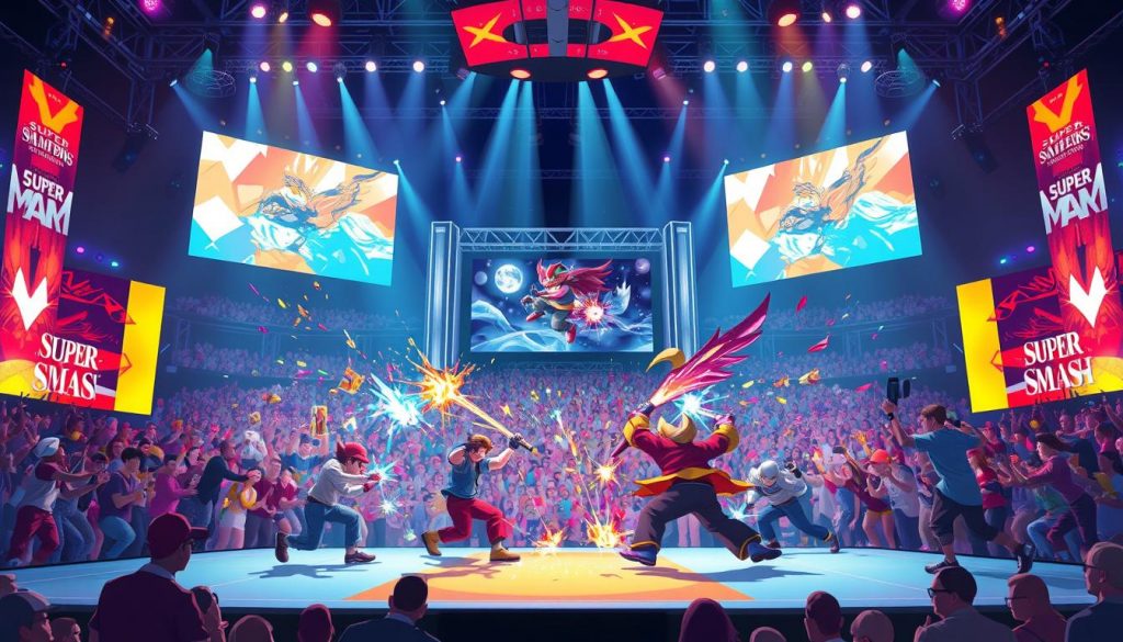 Super Smash Bros. киберспортивная сцена
